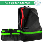 Car Seat Travel Bag, Padded Car Seats Backpack for Air Travel, Heavy Duty Carseat Travel Bag for Airplane, Airport Gate Check Bag (Green)