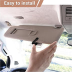 4 Packs Magnetic Car Picture Holder for Visor - Car Photo Holder with Clips for Easy Display - Visor Clip Photo Frame for 3 Inch Photos