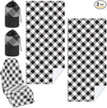 Car Seat Towel Covers with Storage Bag, 63 x 32 Inch Universal Non Slip Waterproof Sweat Protector for Car Truck, Gym Swimming Running, Machine Washable