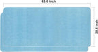 Microfiber Towels for Cars, 2 Pack 63" x 29.5" Car Drying Towel, Blue Reusable Car Towel, Quick Drying Car Microfiber Cleaning Cloth for RVs, SUVs, Trucks