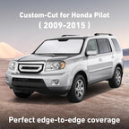 Windshield Sunshade Compatible for Honda Pilot 2009-2013 2014 2015, Sun Visor for Front Windshield & Window Sun Shade Cover, UV Heat Blocker & Protector, Car Accessories