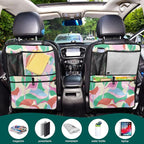 Kick Mats Backseat Protector with Anti Kick Design Offering Safety and Space for Backseat Essentials