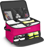 2 Layer Golf Trunk Organizer, Golf Gifts for Men with Separate Ventilated Compartment for 2 Pair Shoes, Waterproof Car Trunk Locker for Balls, Tees, Clothes, Gloves, Gifts for Golfers