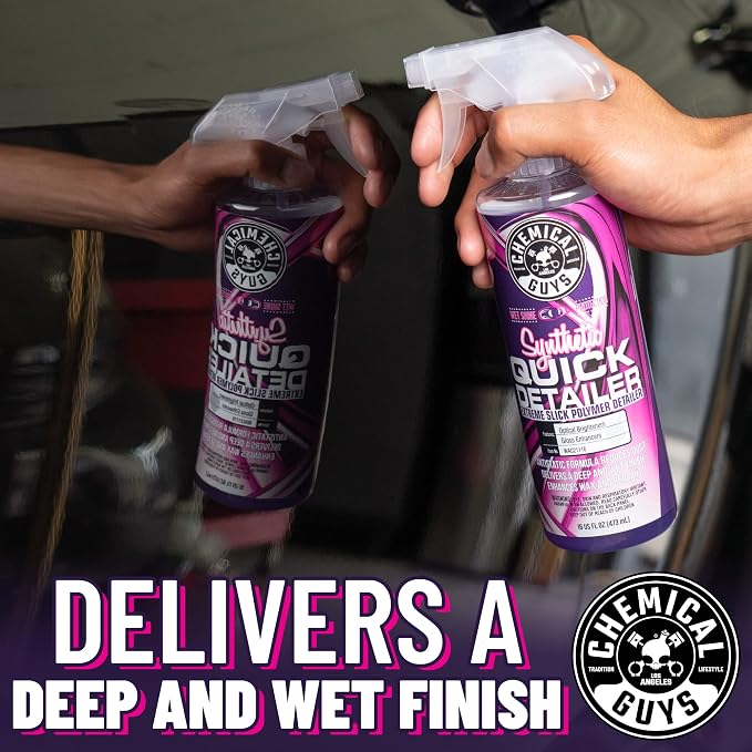 WAC21116 Synthetic Quick Detailer, Safe for Cars, Trucks, SUVs, Motorcycles, RVs & More, 16 fl oz (Pack of 2)