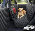 Dog Car Seat Cover for Tesla Model Y & Juniper (2025+) with Door Protectors, Waterproof Seat Cover Hammock 600D Heavy Duty Scratch Proof Nonslip Durable Soft Back Seat Covers