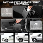 Car Trash Can with Lid，Built-in Storage Garbage Bag，Leakproof Vehicle Trash，Car Accessories for Interior,Mini Garbage Bin for Automotive, Home, Office, Kitchen, Bedroom，with 30pcs Trash Bags