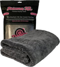 Franklin Shine Microfiber Car Drying Towel 24"x36" Extra Large - 1400 GSM Double Twisted Loop, Ultra Absorbent, Streak-Free, Edgeless & Scratch-Free, Professional Car Detailing Towel, Arizona XL