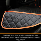 Dog Car Seat Cover for Back Seat of Trucks Ford F150/F250/Chevrolet Silverado/GMC/Ram 1500 Waterproof Truck Back Seat Cover for Kids Without Smell Heavy Duty and Nonslip Bench Seat Protector
