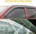 Window Rain Guards Visors for 2000-2006 Chevy Tahoe, Window Vent Wind Shades Deflectors for 00-06 GMC Yukon