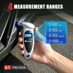Digital Tire Pressure Gauge,Accurate Cars Air Gauge 150 PSI,Silver | 0-150PSI Calibrated,Accurate in 0.1 Increments,4 Measurement Units,Backlight LCD&Nozzle Light,for Everyday Vehicles
