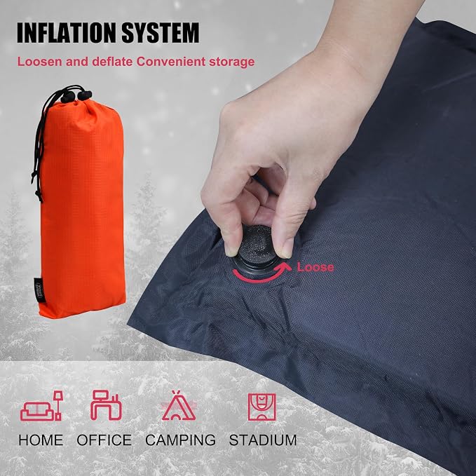 Portable Heated Seat Cushion,Heated Stadium Seats for Bleachers(Camo Green) | Waterproof Heated Seat Pad Great for Outdoor Sports,Camping,Fishing(No Power Bank)