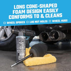 Ball Buster Wheel and Rim Speed Polisher - Wheel Cleaner Drill Attachment for Safe & Easy Cleaning Hard-to-Reach Areas on Cars, Trucks, SUVs, RVs, and Motorcycles