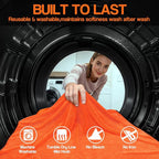4 Pack Twisted Loop Car Drying Towel, Microfiber Towels for Cars 24"x36", Reusable Shammy Quick Dry Cloth for Carwash, for Auto, Boat, RV, Garage & Home