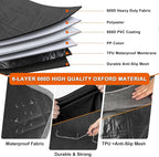 Dog Car Seat Cover Compatible with Toyota Camry 2012-2025, Waterproof Pet Bench Seat Cover for Back Seat, 600D Heavy Duty Scratch Proof Nonslip Truck Seat Covers for Dogs