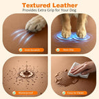 Hard Bottom Dog Car Seat Cover for Pets 100% Waterproof Seat Cover Hammock 600D Heavy Duty Scratch Proof Nonslip Durable Soft Back Seat Covers for Full Size Trucks