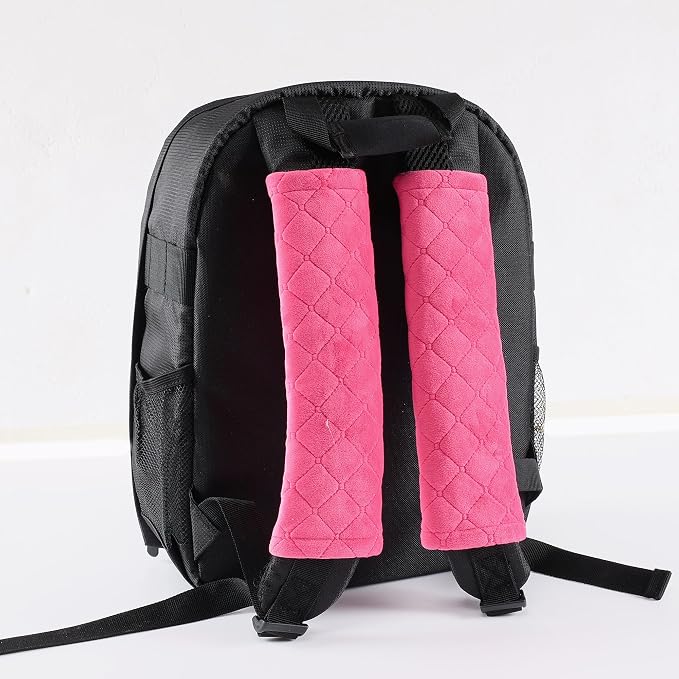 Soft Auto Seat Belt Cover Seatbelt Shoulder Pad Cushions 2 PCS for a More Comfortable Driving Universal Fit for All Cars and Backpack Watermelon Red