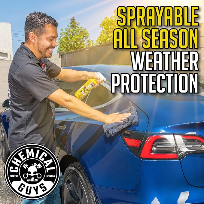 Spray Wax Blazin' Banana - Carnauba Car Wax Spray for High Gloss Shine and Protection, Safe for Cars, Trucks, SUVs, RVs, and More - 16 oz