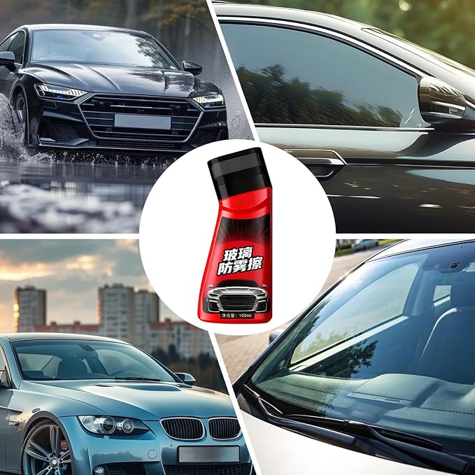 Car Window Anti Fog - 100ml Car Glass Polishing Defogger | Window Glass Defogger,for Windshield Mirror SUV RV Truck Motorcycle Automotive Exterior Vehicle Interior