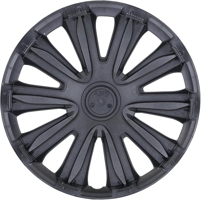 4-Pack 13 Inches Wheel Rim Cover Hubcaps,Redesign Fashion Style Replacement Hubcaps,Car Truck SUV Hub Accessories, Matte Black