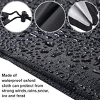 Side View Mirror Cover Auto Rearview Protection Cover Snow Ice Mirror Exterior Rear Accessories Universal Size for Cars, Black(2 Pieces)