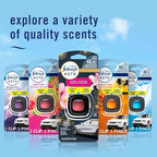 Car Air Freshener, Odor-Fighting Automotive Vent Clip, Scented Car Accessories, Long Lasting for Strong Odors, Unstopables Fresh Scent,.07 fl oz, 4 Count
