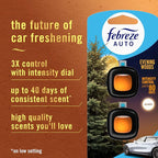 AUTO Air Freshener, Odor-Fighting Automotive Vent Clip, Evening Woods Scent, 8 Count