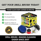 Attachments for Cleaning Carpet, Chairs, Seats, Wheels, Vinyl, Bathroom, Bathtubs, Shower, Tile, Grout, Trucks, Boats - for Car Detailing - Car Detailing Kit Interior Cleaner
