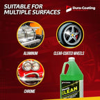 Wheely Clean - Professional Wheel Cleaner | Highly Effective for Chrome, Aluminum, and Clear-Coated Wheels | 1 Gallon Ready-to-Use Wheel and Rim Cleaner Solution, Made in USA