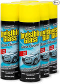 91164-6PK Premium Aerosol Glass Cleaner Spray for Car Windshields and Windows, Automotive and Home Window Cleaner, Streak-Free, Ammonia-Free, Tint-Safe – 19 oz (Pack of 6)