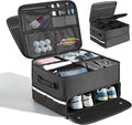 for Golf Trunk Organizer, Car Trunk Locker with Separate Ventilated, Multi-Compartment fits 2 Pairs of Shoes, Storage for Balls, Tees, Cap, Clothes, Gloves, Gifts for Golfers