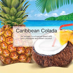 Vent Wrap | Car Air Freshener | Caribbean Colada | Pack of 4