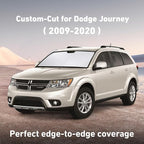 Windshield Sunshade Compatible for Dodge Journey 2009-2018 2019 2020, Sun Visor for Front Windshield & Window Sun Shade Cover, UV Heat Blocker & Protector, Car Accessories