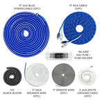 CT Sounds 4 Gauge OFC Complete Amp Wiring Install Kit, AMPKIT-4GA-ELITE