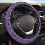 Haunted The Mansion Steering Wheel Cover Cute Universal 15 Inch Car Accessories Protector for Women Fit Auto SUV Sedan Vans Trucks
