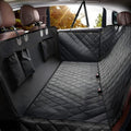 Dog Car Seat Cover for Back Seat,100% Waterproof Scratch Proof Nonslip Seat Cover,600D Heavy Duty Scratch Soft Dog Hammock for Car for Cars Trucks and SUVs Black