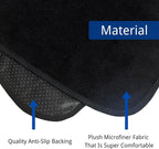 Waterproof Car Seat Cover for Front Seats, Protector for Cars SUVs Trucks, Sweat Towel Seat Covers Bucket for Gym,Workout,Beach,Hiking,Running and Swimming (Black, 2PCS)