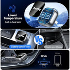 Wireless Carplay Adapter for iPhone Apple, 2026 Mini CarPlay Dongle, Plug & Play, No Delay, Convert Wired to Wireless Bluetooth Apple Carplay, with USB&USB-C, for iOS 10+ and 2016+ Cars