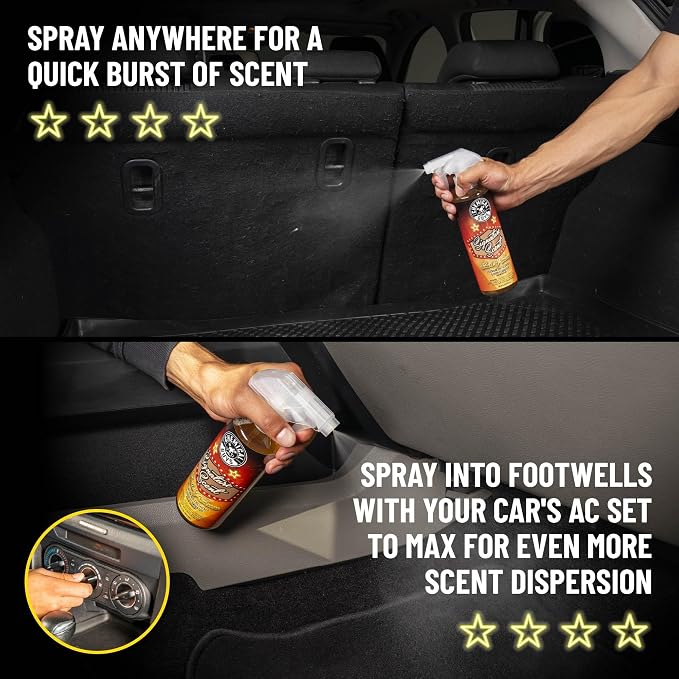 AIR_069_16 Signature Scent Premium Air Freshener and Odor Eliminator, Smell of Success (Great for Cars, Trucks, SUVs, RVs, Home, Office & More) 16 fl oz