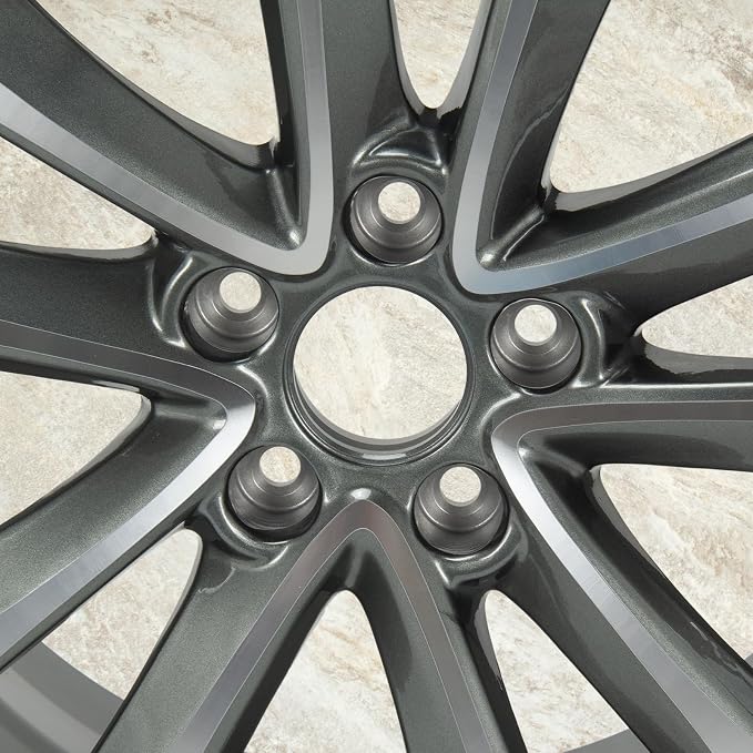 New 18x8" 18 Inch Premium Aluminum Alloy Wheel Rim Fits for 2013-2015 Honda Accord 64048A OEM Design, Alloy Replacement Wheel, Super Duty Car Rims Replacement, OE Stock Specs