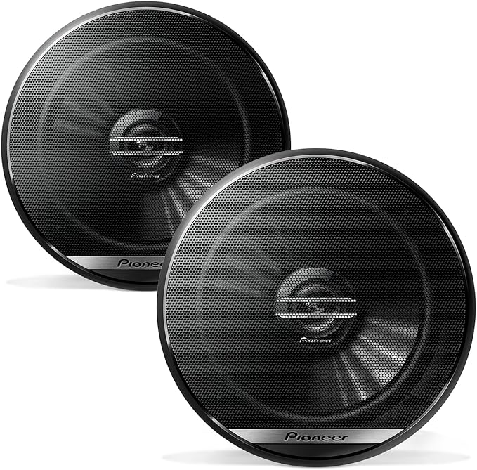 G-Series TS-G1620F 6.5” 2-Way Speakers (Pair) – 300W Max, Balanced Sound + Smooth Treble, Great Stock Replacement, High-Efficiency Speaker Designed for OEM Power
