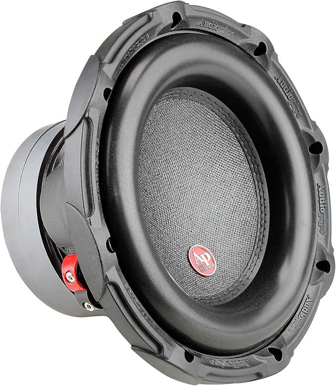 10" Double Stack Composite Cone Subwoofer (TXX-BDC-II-10), Superior Performance, 1200W, 2 Magnets, BASV Voice Coil, Aluminum Basket, Multi-Connect, Non-Press Paper Cone, 2 x 4 Ohms