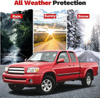 Tundra Rain Guards - Window Visors for Toyota Tundra Extended Cab/Access Cab 2000-2006, Outside-Mount Tape-On Side Window Wind Deflectors for Tundra Accessories, Vent Visors Shades Rainproof