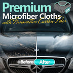 Airlab Glass Polishing Cloth Streak Free Miracle Cleaning Cloth Lint Free Microfiber Cleaning Rags for Glasses Kitchen Dish Mirrors Easy Clean, Pack of 3, 12" x 12", Grey-Green