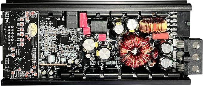VADM5 v2 Model 1500W Peak (750W RMS) V-Series Micro Full-Range Class D Compact 5-Channel Car/Marine/Powersports Amplifier with Remote Bass Knob (VADM5v2)