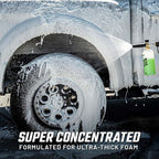 Total Off-Road Wash Super Concentrate – Thick Foaming Car Wash Soap with Hybrid-Ceramic Formula for Dirt Bikes ATV UTV Trucks Jeeps and More – Foam Cannon Ready – 32 oz