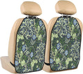 William Morris Classic Floral Car Seat Back Kick Protectors Kick Mats With Storage Pockets For Vehicles To Protect From Dirt Mud Scratches 2 Pack