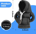SLLAK Gear Shift Hoodie, Gear Shift Cover, Universal Car Shift Knob Hoodie, Mini Hoodie for Car Shifter, Automotive Interior Cute Gadgets, Car Accessories and Decorations