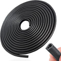 65Ft(20M) Door Edge Guard Black Car Door Edge Guards Door Edge Protector for Cars Rubber Auto Door Trim U Shape Build in Metal Sheet No Need Adhesive Easy to Cut Door Guards for Most Cars