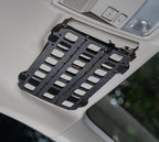 Vehicle MOLLE Panel Car Visor Organizer Storage Rack Rigid Insert Panel for Backpack Tactical Accessories Gear Holder Molle Pouches EDC Gadgets Small Tools Pens Sunglasses