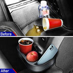 Rear Cup Holder for Ford Maverick 2025 2024 2023 2022,Upgraded Rear Dual Drink Holder Storage Organizer for Maverick Interior Accessories,Removable Back Seat Insert Expander Water Bottle Holder